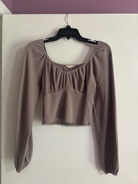 Altar’d State Long-Sleeve Fitted Top